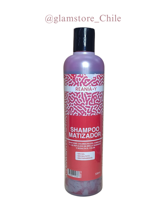Shampoo Matizador Reania Rojo