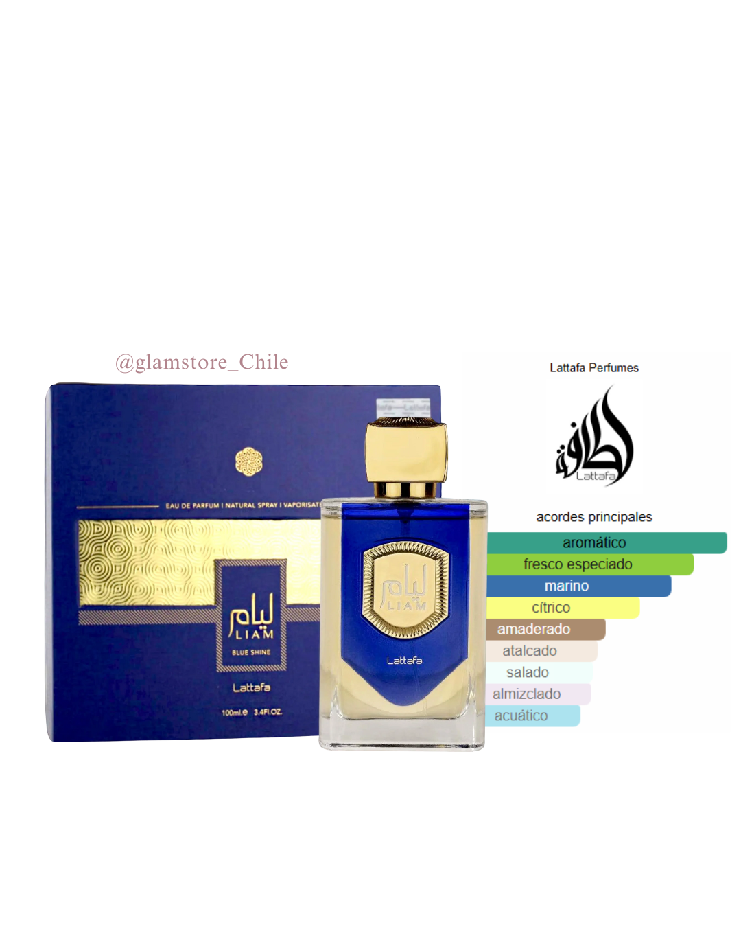 Lattafa Liam Blue Shine Unisex 100 ML (U)