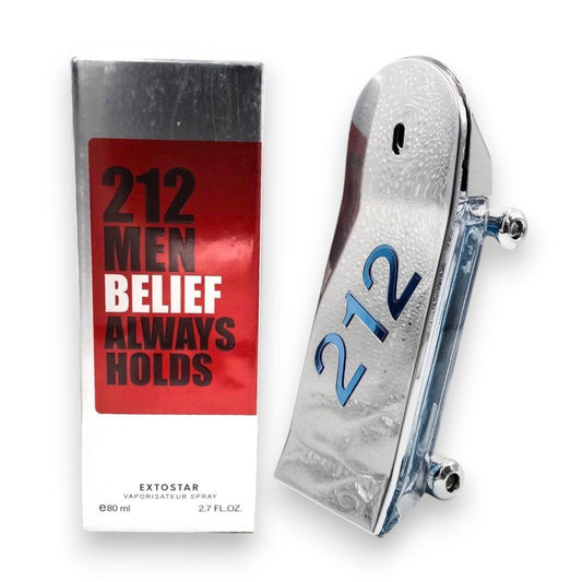 Perfume 212 MEN BELIEF ALWAYS HOLDS Hombre 100ml (H)