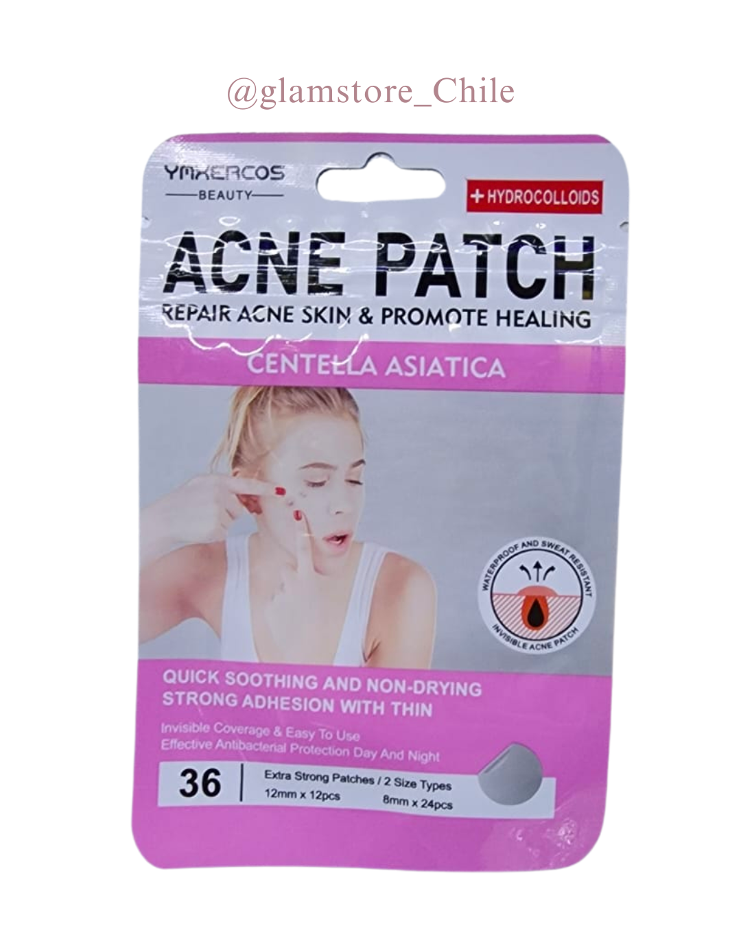 Parche Acné Centella Asiática 36 pcs