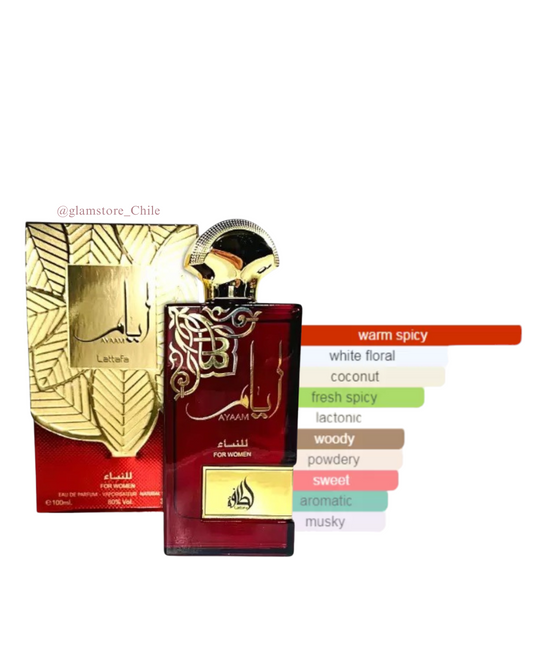 Perfume Lattafa Ayaam para Mujer 100 ml (M)