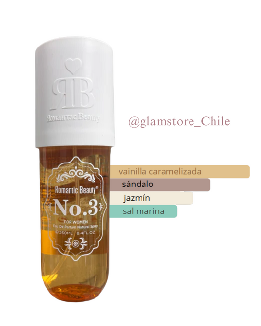Splash Romantic Beauty N3 Mujer 250ml (M)