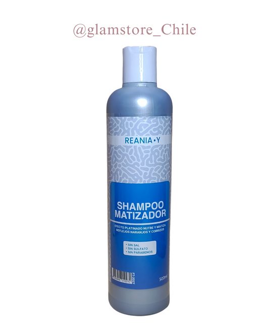 Shampoo Matizador Reania Azul