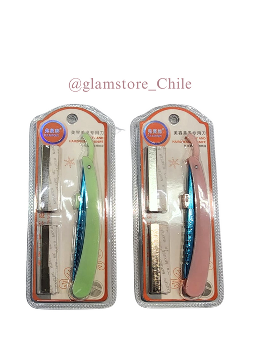 Navajas Peluquería + 2 Repuestos