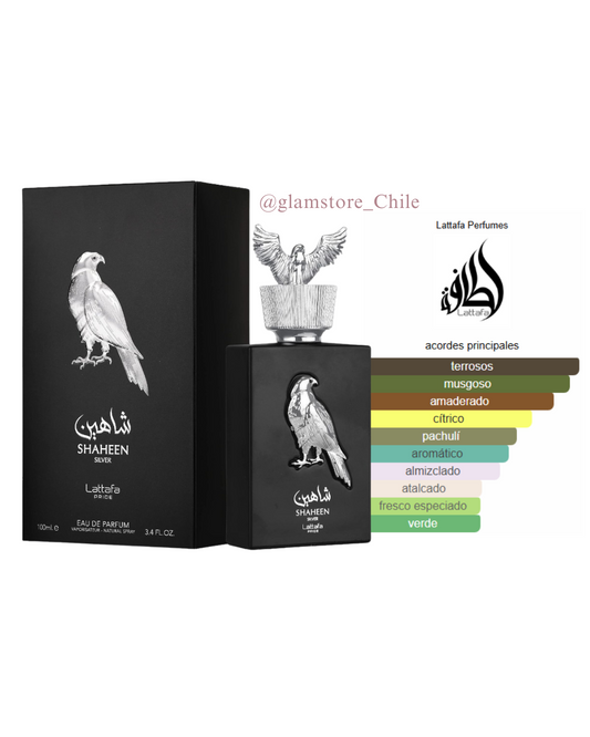 Perfume Lattafa Shaheen Silver Hombre 100 ML (H)
