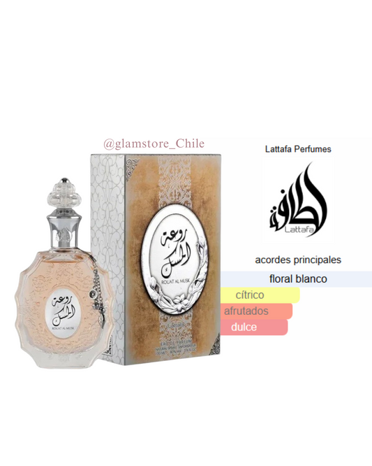 Perfume Lattafa Rouat Al Musk Mujer 100ml (M)