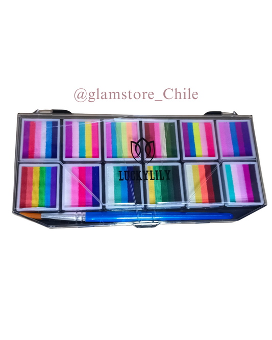 Pinta Caritas Arco Iris A Base De Agua