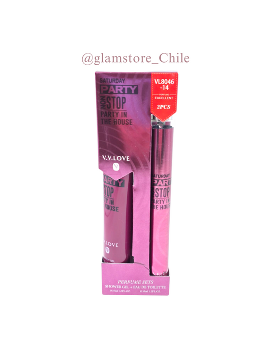 Kit Crema + Perfume Saturday Party Mujer 30ml (M)