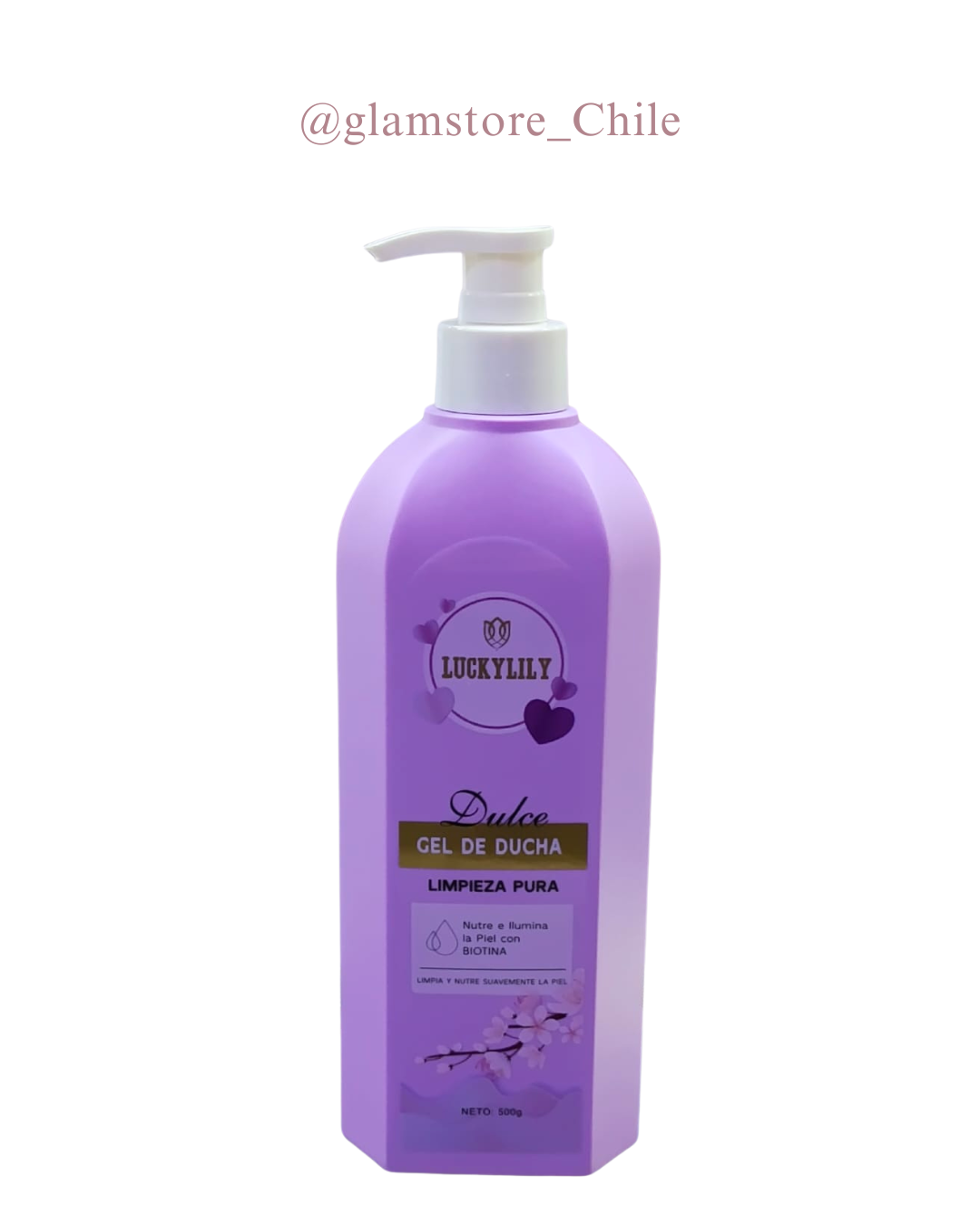 GEL DE DUCHA DULCE LIMPIEZA PURO NUTRICION E ILUMINADOR BIOTINA 500ml