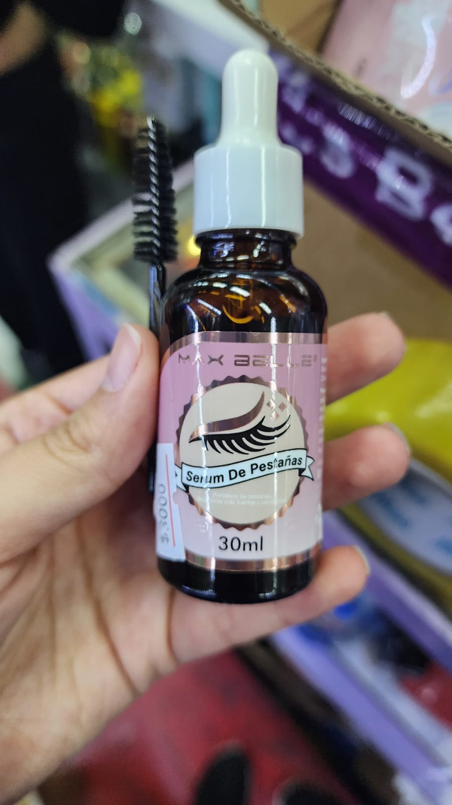 SERUM DE PESTAÑAS MAX BELLE