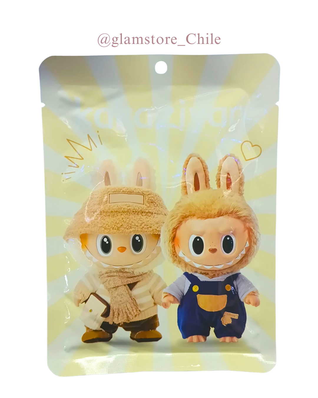 Mascarilla Facial Labubu